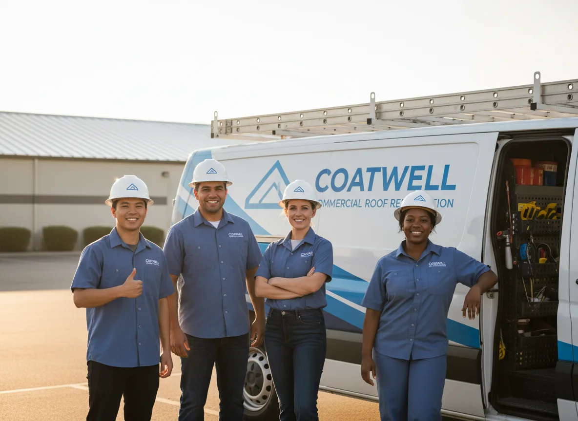 Commercial roof coating company in Cascilla, MS
